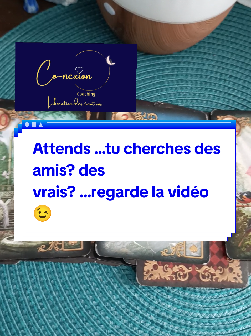 je suis thérapeute pour libérer les émotions qui bloquent le chemin de vie vers la paix intérieure après une période difficile décès burn-out divorce dépress!on addiction rejet abandon trahison ...mes coaching sont personnalisés en fonction de chacun et des problématiques. je te propose aussi mes guidances communication animales et les séances pour comprendre tes maladies ..mal à dit! pour toutes informations ou contact : mon site internet pour mon numéro de tel (envoyer texto et je rappelle) tu y verras aussi mes prestations avec explications. puis mon lien Facebook pour m'envoyer un DM mais aussi tu peux m'envoyer un DM ici ....voilà à très vite ! 😉 #coaching #liberationemotionnelle #tarot #blesssuresemotionelles #developpementpersonnel 