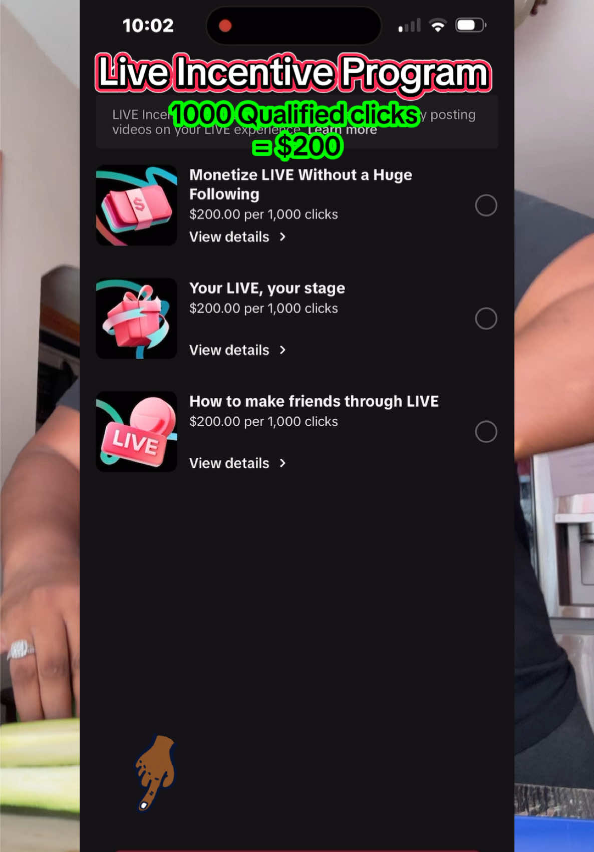 #LIVEIncentiveProgram #MakefriendsLIVE #PaidPartnership #LIVERecognition 