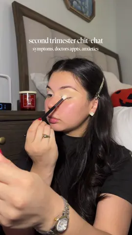 can’t believe we’re half-baked! 🤰🏻#secondtrimester #pregnancysymptoms #firsttimemom #momtobe #fypシ 
