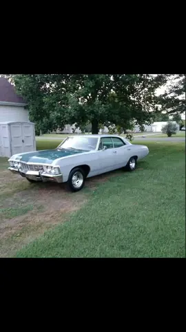 Quick video of the progress of Meg from before I owned her till now! #tiktokcarglowupcampaign #impala #supernatural #1967chevyimpala #spn 