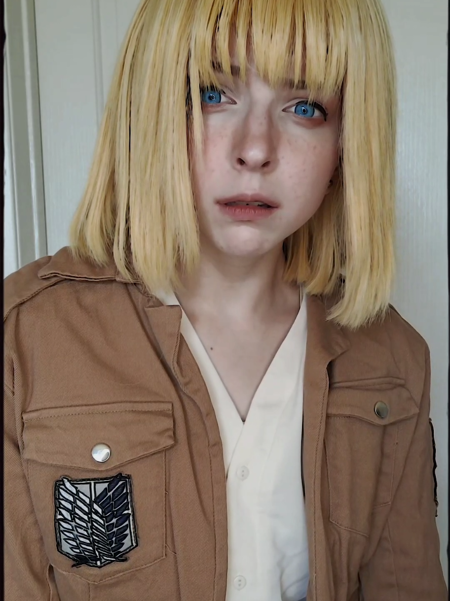 I'll let you decide who this is to | #Armin #ArminArlert #AttackOnTitan #ArminArlertCosplay #AOT 