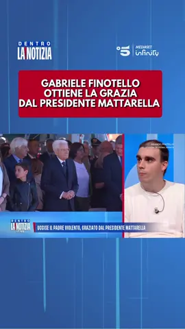 Gabriele Finotello ha ucciso il padre violento, ma il Presidente Mattarella ha deciso di concedergli la Grazia estinguendo la sua pena. #DentrolaNotizia #davedere 