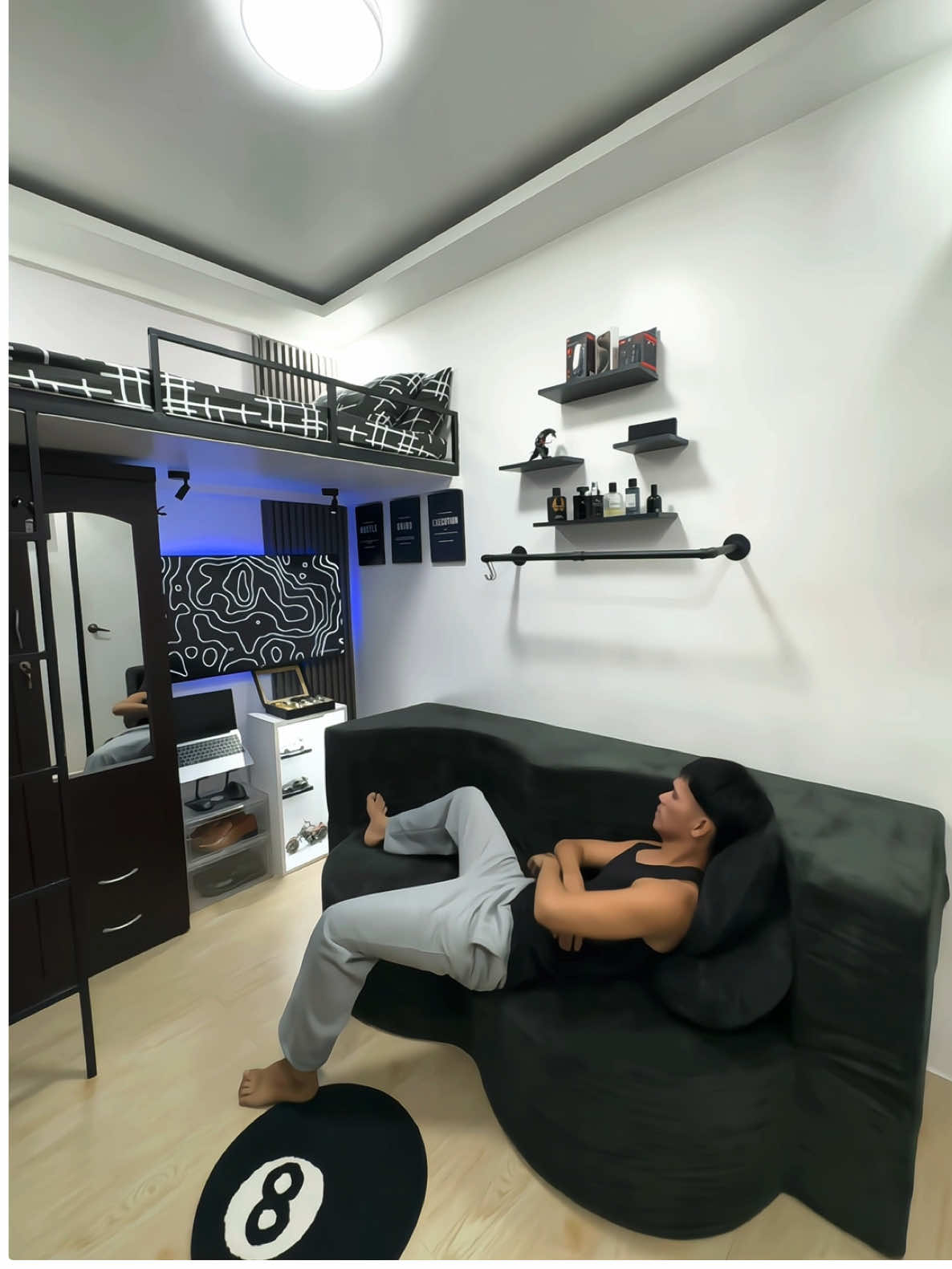 Ang sarap talaga kapag naka sofabed ka bukod sa uupuan mo pweding higaan @DreameOfficialstore #sofabed #dreamesofabed 