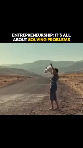 Entrepreneurship: It's All About Solving Problems Entrepreneurship is more than just starting a business. It’s about solving problems and helping others. Every challenge you face is a chance to create something new and make a difference. The journey can be tough, but success comes when you focus on helping people and adding value. Keep going, keep solving, and remember—your success is built on the problems you solve. #motivationalquotes #motivation #inspirational #lifeadvices #entrepreneurship #entrepreneurs