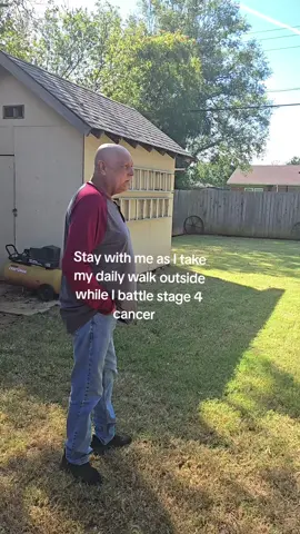 I needed to get outside and move around. My thoughts are on my PET scan Oct 13th to see if my tumors have grown any. Thank you all for your comments, likes and reposting of my videos! You are appreciated! #Stage4cancer #PETscan #Mylifewithcancer #warriorwalk #Fyp 