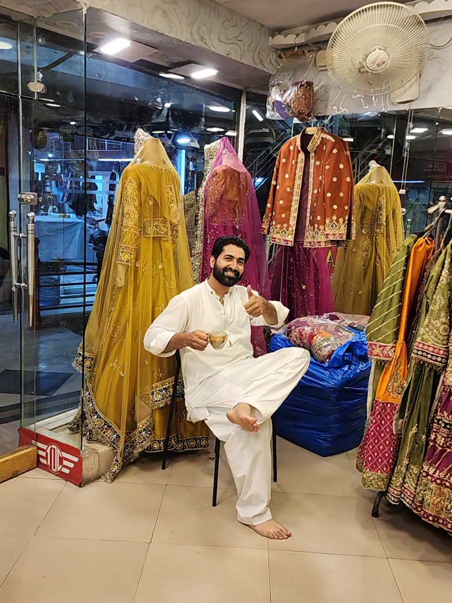 what's ap 03456981736 #shopAdress Liberty market Lahore Pakistan #weddingdress #trending #alhamdullilah #fashion 