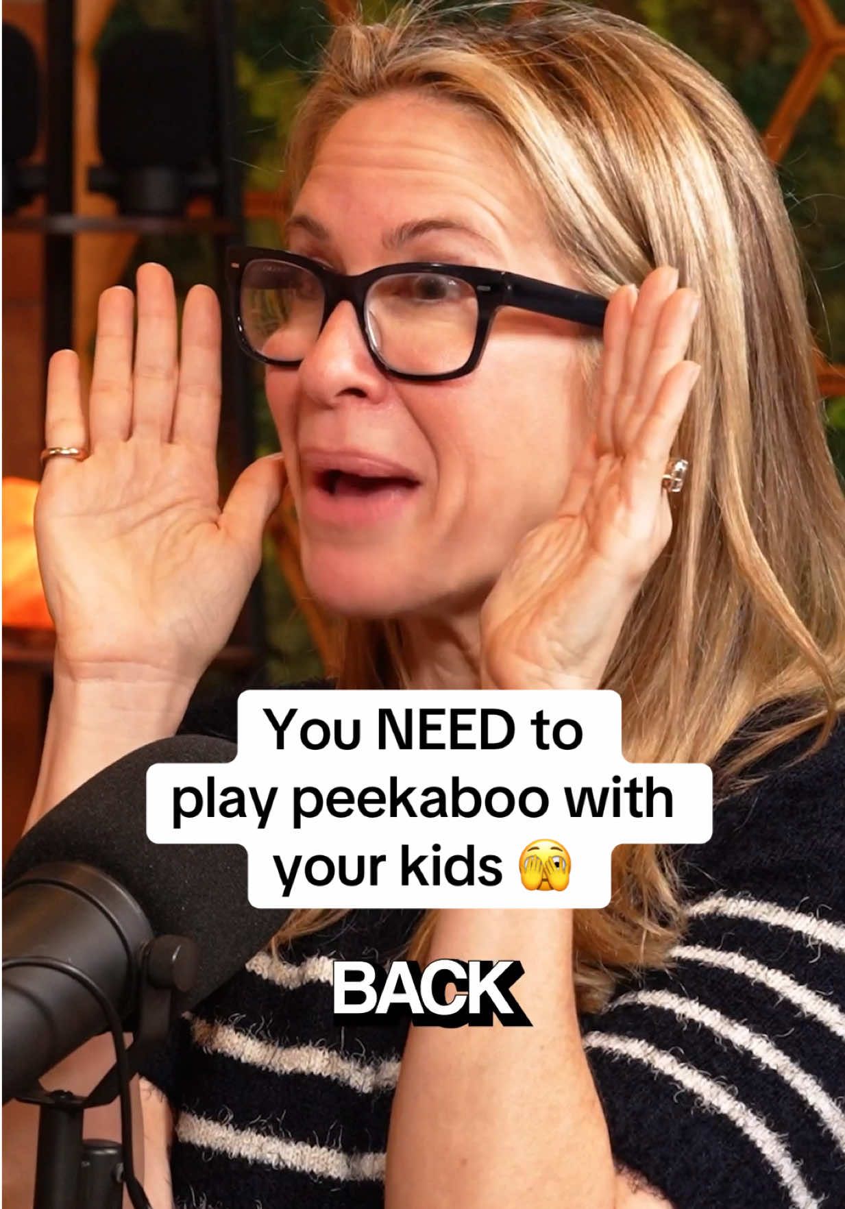 Playing peekaboo with your child is one of the BEST things you can do for their emotional development 🫣 Search ‘Great Company Dr. Aliza Pressman’ on YouTube, Spotify and Apple for the full episode @Dr. Aliza @jamie #parentingtips #mumsoftiktok #peekaboo 