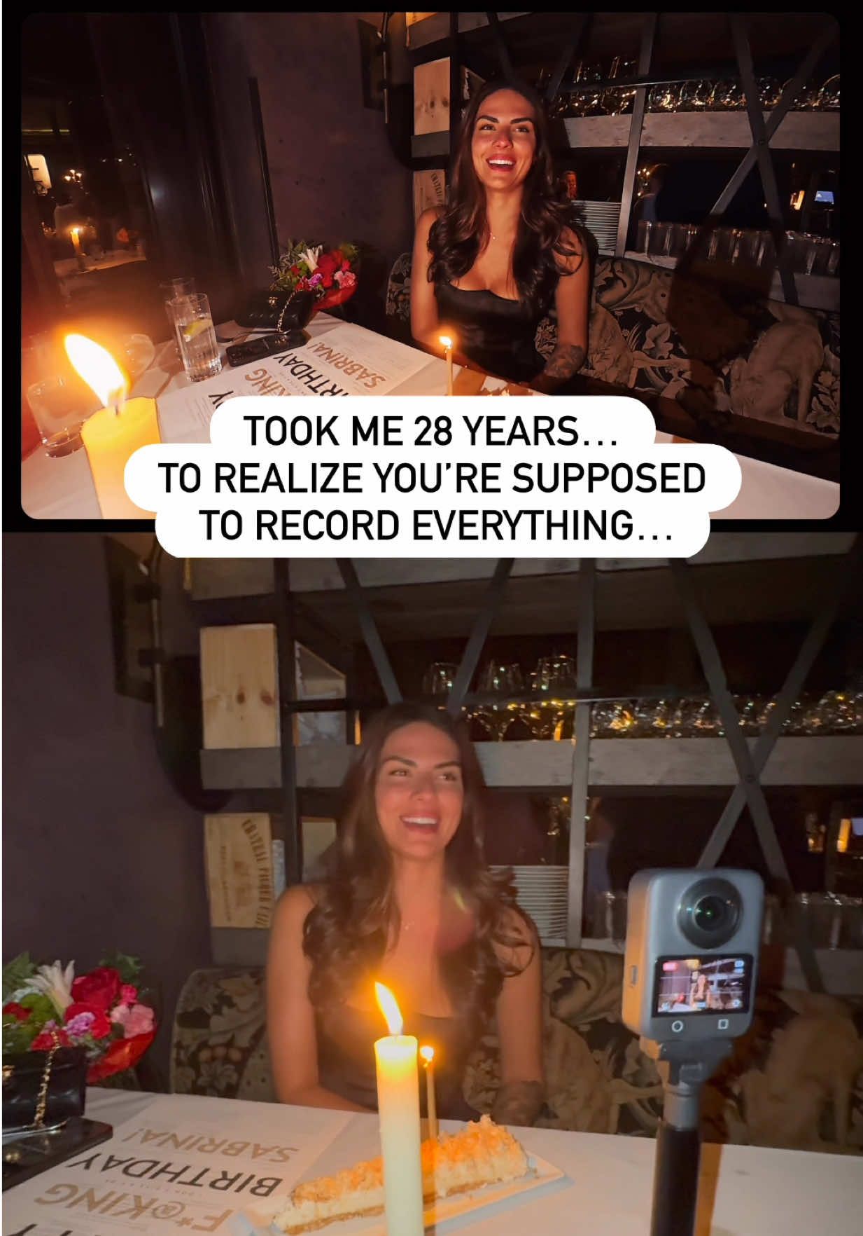 🎂🎈 almost forgot this was the whole purpose for cool cameras…  🎈Birthday Low-Light testing with the @DJI Official Osmo 360  #filmmaking #dji #djiosmo360 #osmo360 #videography   