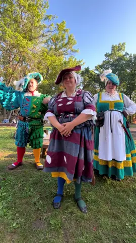 16th century German Landsknechts were a type of mercenary not only known for their fierce battle tactics, but also for their overly flamboyant outfits #michiganrenaissancefestival #landsknecht #livinghistory #OOTD 