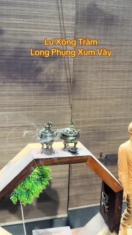 Lư Xông Trầm - Long Phụng Xum Vầy ! #netcoxua #xuhuong #tramhuong #trà #phongthuy 