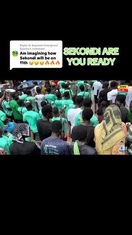 Replying to @Supreme Evergreen Dairies SEKONDI ARE YOU READY @Level Clockwise @Scoutsway Gh🇬🇭 @MADE IN TAADI EXCLUSIVES🎤 @Kobbina Ebo Doke @✞LATER IS GREATER✞ @Edusei Fifa Boss @Mhr Copa @KingOJ #madeintaadi #ankos #takoradi #500kviews #trendingvideo 