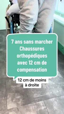 Paire de chaussures orthopédiques avec 12 cm de compensation chez un monsieur qui ne marchait plus depuis 7 ans. #podo #podologie #chaussuresorthopediques #chaussures #sonsois 