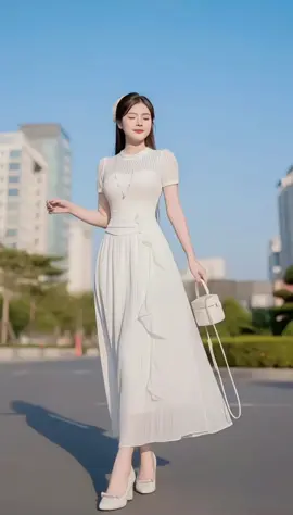 Đầm xinh dáng dài #vaydutiecsangtrong #damdutiec #thoitrangnu #outfitdep #fashion 