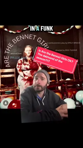 Could we have found this season’s diamond with Bedlam theater’s world premiere of ARE THE BENNET GIRLS OK? by Emily Breeze?  A part adaption and part deconstruction and criticism of Jane Austen’s Pride and Prejudice. Now playing at the West End Theatre on 86th street through October 26th. Thanks for inviting me Bedlam. They offer $20 student tickets and $30 under 30 tickets that can be purchased in advance.  #janeausten  #prideandprejudice  #johnproctoristhevillain  #theatertok  #mrdarcy 