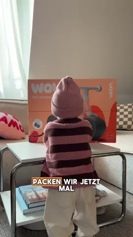 unboxing time with @woom bikes ✨ the WOW bike is here! - finally, lots of adventures for the little ones. We're so excited to test it out outside 🤍😍 wobble wobble | ad #woombikes #fyp #toddlersoftiktok #babyoutfit #babystyle 