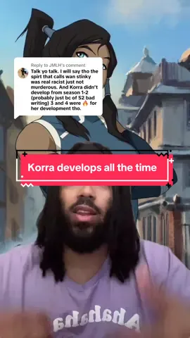 Replying to @JMLH like Korra developed as a character episode 1 of her show. #razorsharp1011 #avatar #avatarthelastairbender #korra #tlok 