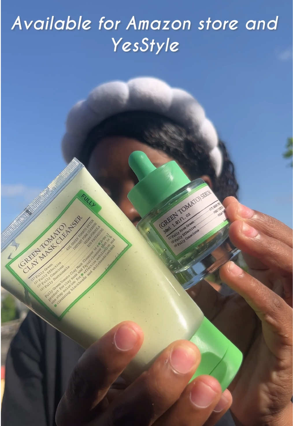 FULLY Green Tomato Pore Detox Clay Mask Cleanser, Pore Minimizing @FULLY Skincare   #amazonfinds  #greentomatolifting #skincaretips #koreanskincare #skincareroutine 