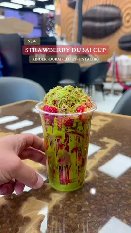 STOP SCROLLING! Your favorite Strawberry Cups just got a MAJOR glow-up! We're talking Kinder, Lotus Biscoff, Pistachio, and Dubai Chocolate. Now Available At Both Stores. . . . . . #dubaicup #strawberrycup #nola #neworleans #houston 