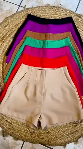 Short Alfaiataria Feminino Com Zíper Na Lateral #alfataria #modafeminina #short