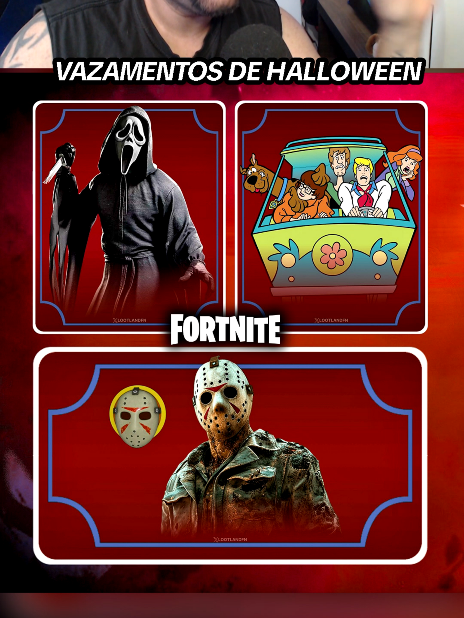 Parcerias e skins que vão chegar no Halloween do Fortnite #fortnite #fortnitemares #halloween