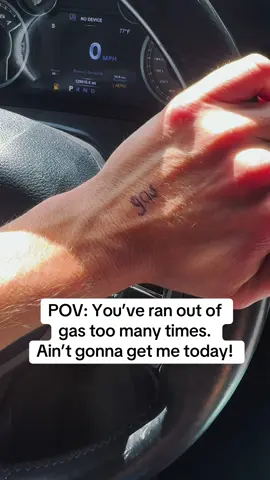 Not today buddy, not today. #gas #fuel #typeb #runningonempty #nottoday 