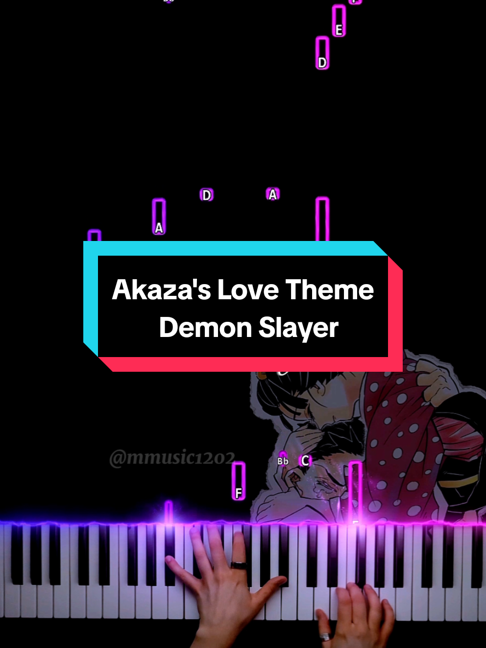 @♣♠♦♥ espero que te sirva 🥰✨ - - - #akazalovetheme #demonslayer #animemusic #pianotutorial #pianolesson 