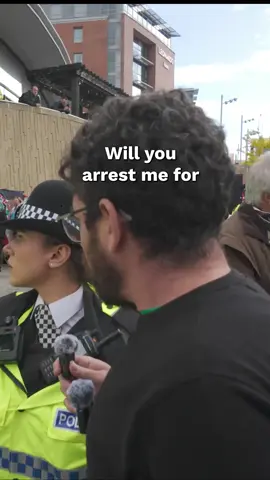 You can support the killing of innocent people, a genocide and a leader who is wanted for war crimes and NOT be arrested - but if you peacefully protest AGAINST the genocide, you could be arrested on terrorism charges. Our right to protest is under attack - take action now and protect it: link in bio