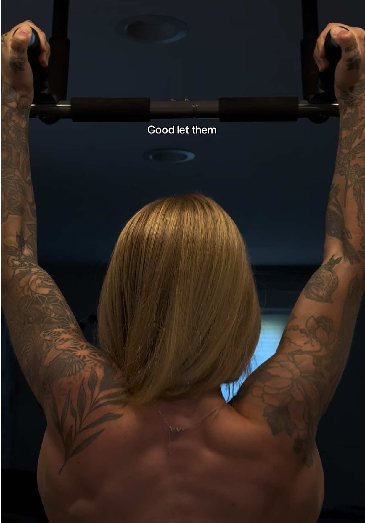 A few months ago I could barely do one pull I’m too busy making gains to worry about what anyone is saying about me