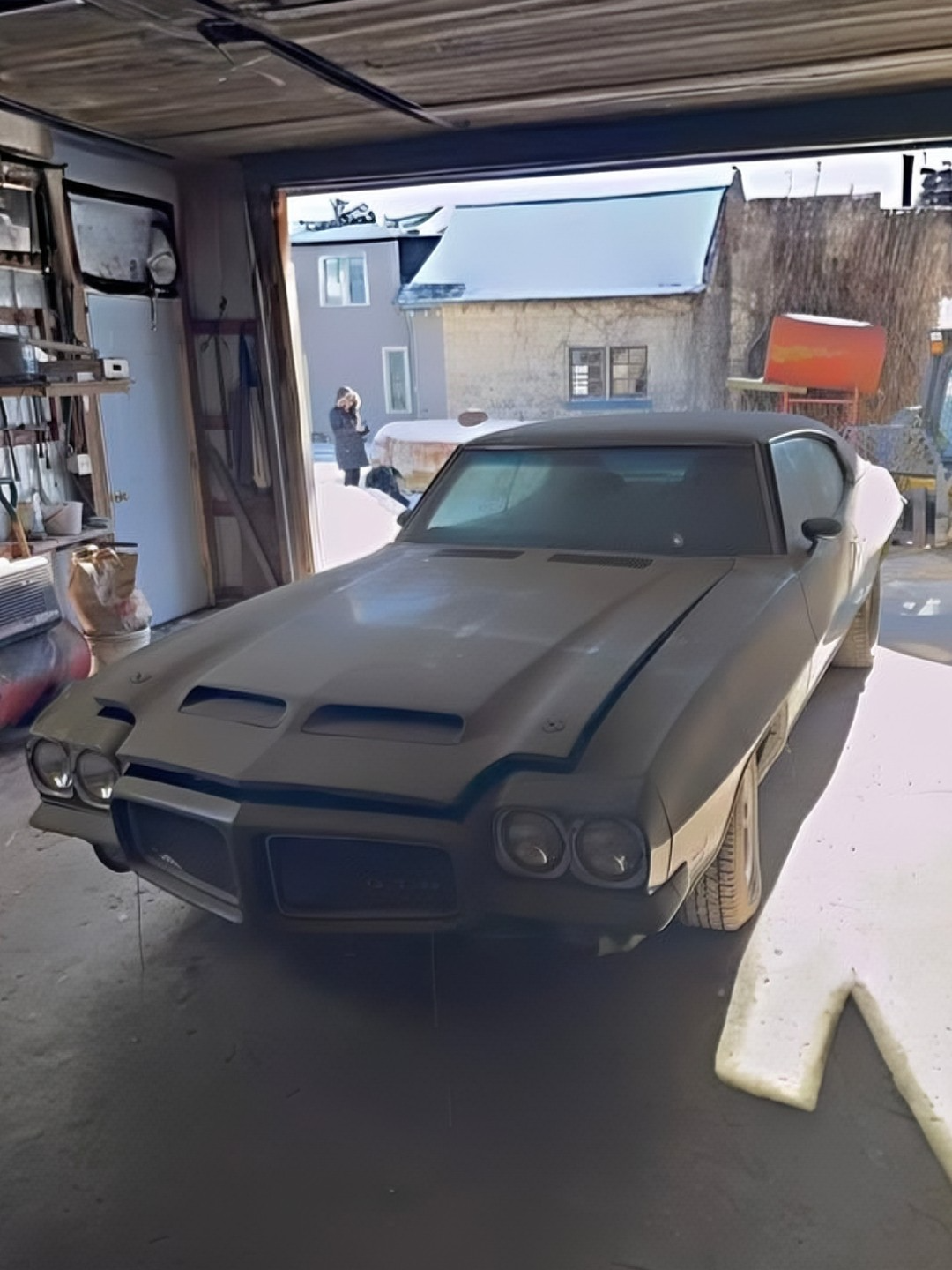 El Pontiac GTO 1971 que pasó 15 años dormido y hoy ruge de nuevo #Pontiac #PontiacGTO #restauracion #reparacion #mecanicos #autos  #eeuu