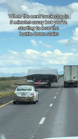Having an ALTIMA as your pilot car is everything I needed to know. DEAD AHHH… Anyways, BADAHH OUTLAW OR JUST PLAIN DUMB? #oversize#owneroperator#trucking#truckersoftiktok#flatbedder