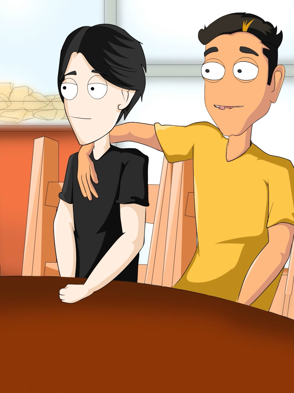 Before this watch part 1 || Never mess with your Best Friendooooo🤣🤣 Dm for paid work #foryou #viral #animation #zaibiverse 