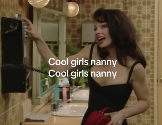 the BEST job 🩷 credit @Audreykaker #girlnanny #nanny #nannying #girlsgirl 