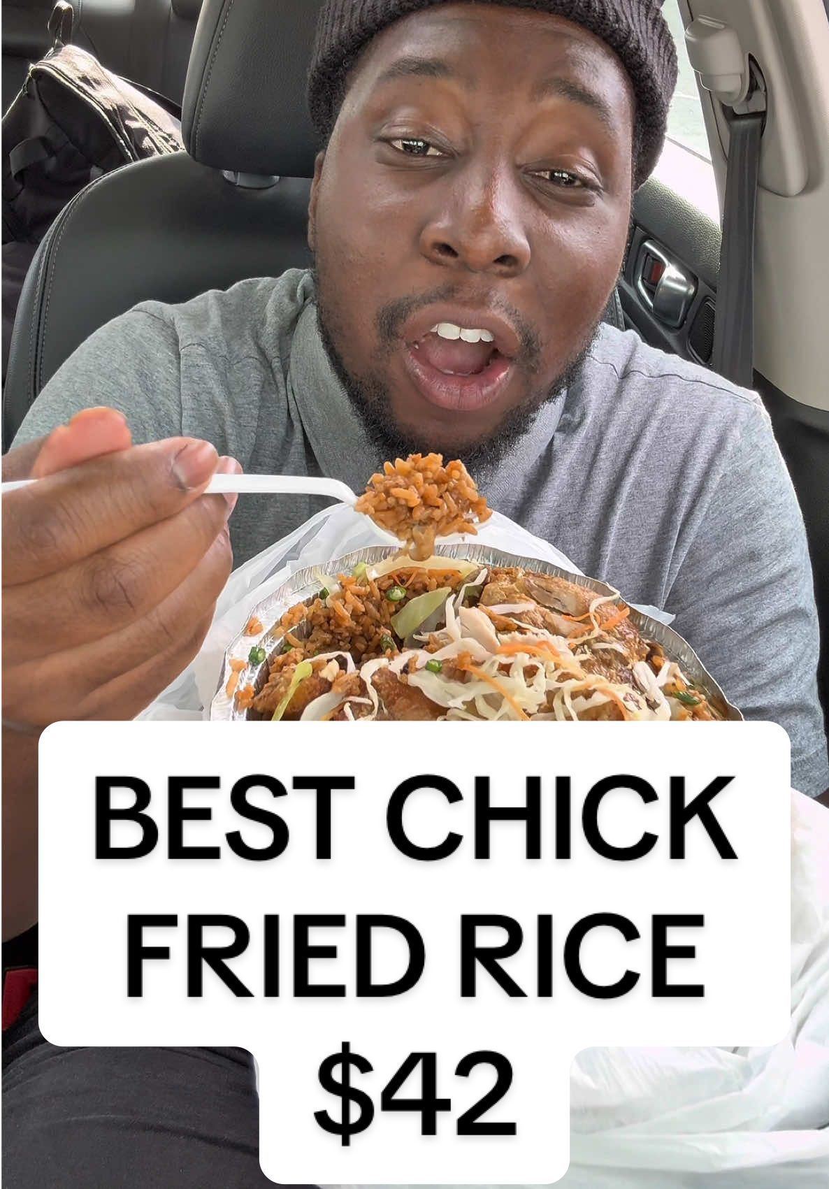 Island Hut (Brampton) THEE BEST CHICKEN FRIED RICE IN BRAMPTON RIGHT NOW🤯😮‍💨. Yall know I don’t cap and when I say I haven’t had a Chinese /Guyanese styled chicken fried rice with chicken on top that doesn’t need soya sauce before then you must know. $42 For this Pepper shrimp, Chicken fried rice, and Soca drink… definitely worth it 👌🏽 S/o @Griizly @Sauce Have Mercy for this drop 👊🏽 📍 8050 Dixie Rd # 5, Brampton, ON L6T 5G8 #foodreview #Foodie #torontoeats #guyanesefood #friedrice 