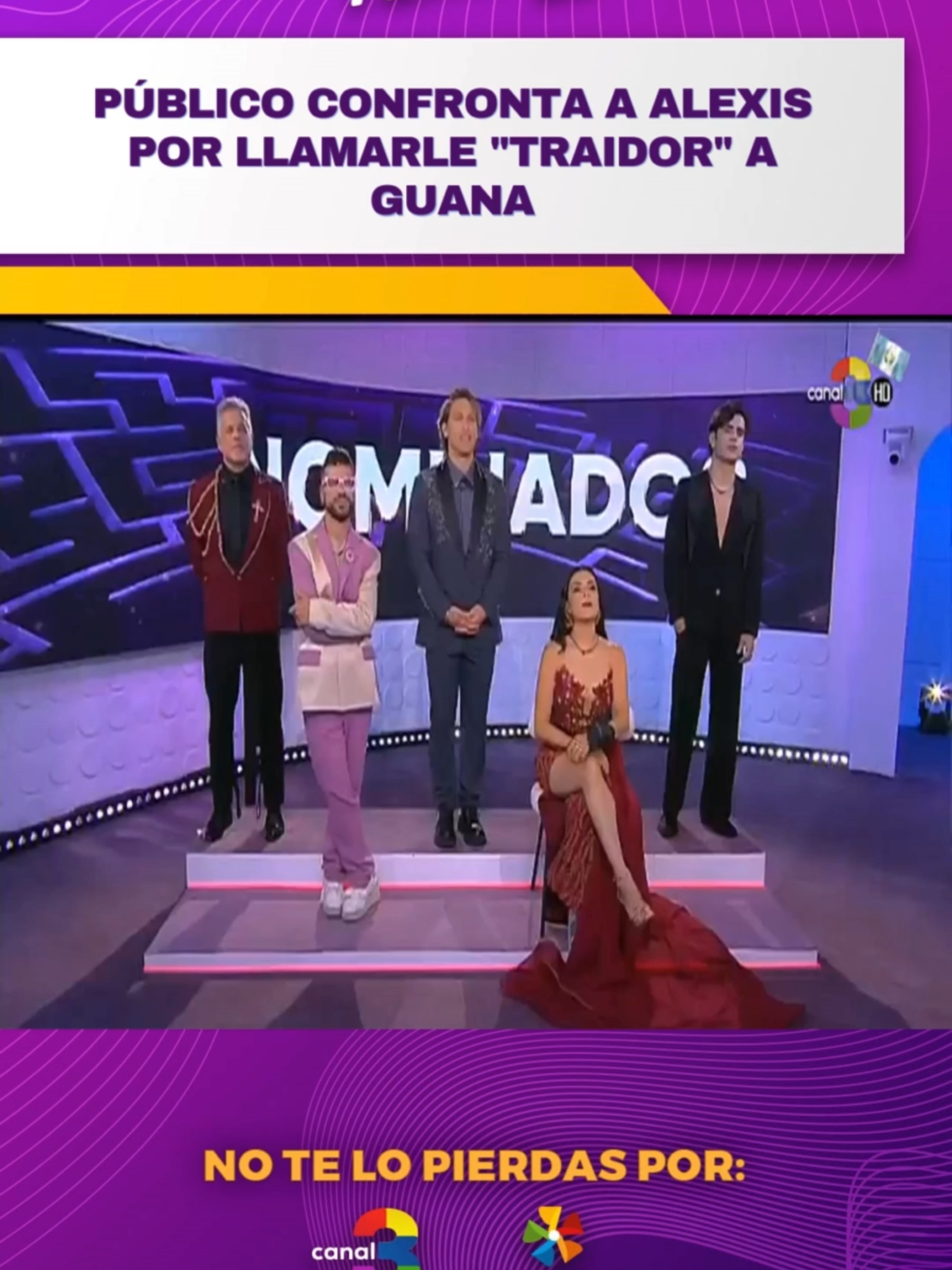 Público confronta a Alexis por llamarle 