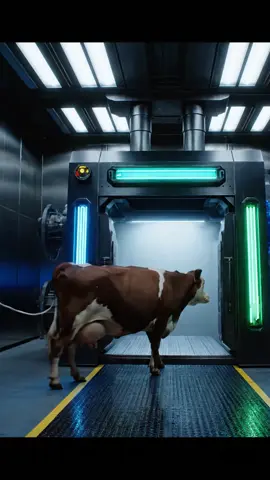 Ai Cow and Cat Videos #frypgシ #funnytiktok #viralshorts  #aiconten  #crazy 