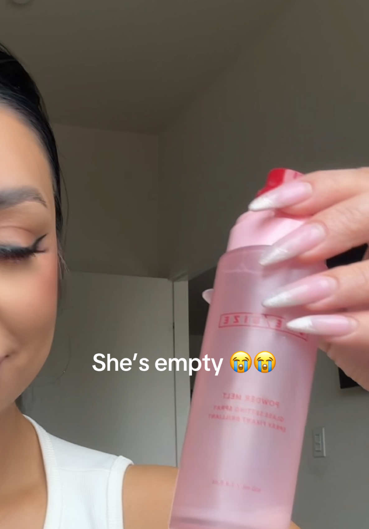 A little quick GRWM ✨💕 I need a new @ONE SIZE BEAUTY  setting spray asap 😭 