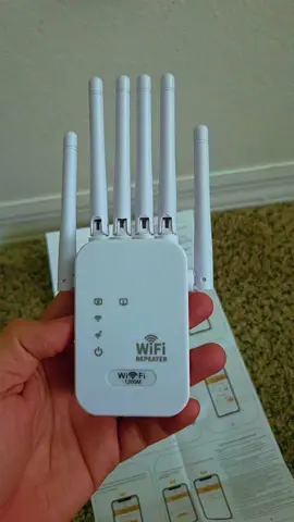 Potencia tu conexión con el Extensor WiFi MUNBYN 2025 🚀. Diseñado con banda dual de 1200 Mbps, este amplificador de señal mejora la cobertura en toda tu casa u oficina, eliminando zonas muertas y asegurando una navegación rápida y estable. Ideal para streaming, videollamadas y gaming online sin interrupciones. Su instalación es sencilla y cuenta con un diseño compacto que se adapta a cualquier espacio. ¡Disfruta de internet sin límites con un WiFi más fuerte y confiable! #ExtensorWiFi #SeñalFuerte #ConexiónEstable #InternetSinLímites #TecnologíaMUNBYN 
