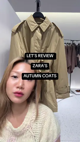It’s been a while!! Autumn coats and trenches review at Zara… do you know anyone who’d fall for these? #zara #howtoshopsustainably #autumnwardrobe #fashioneducation 