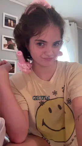 grwm while i talk 😋 #heatlesscurls #grwm 