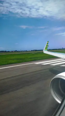 Citilink Indonesia | A320-214 | PK-GQA | Takeoff from Soekarno-Hatta International Airport Jakarta #fyp #aviation 