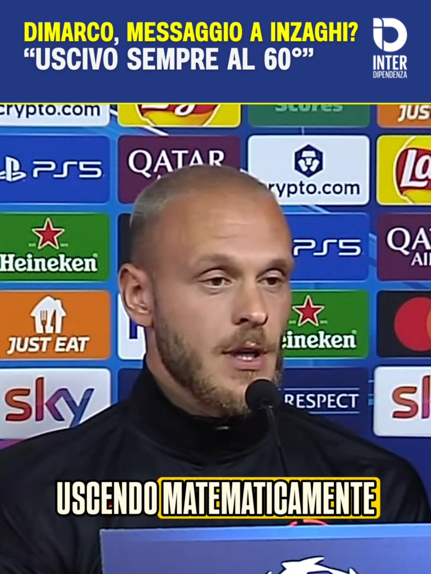 Dimarco risentito dal trattamento di Inzaghi❓🤔🔊 👉🏻 Anche voi avete notato il miglioramento di Dimarco❓ #Inter #InterDipendenza #Dichiarazioni #Dimarco #Inzaghi 