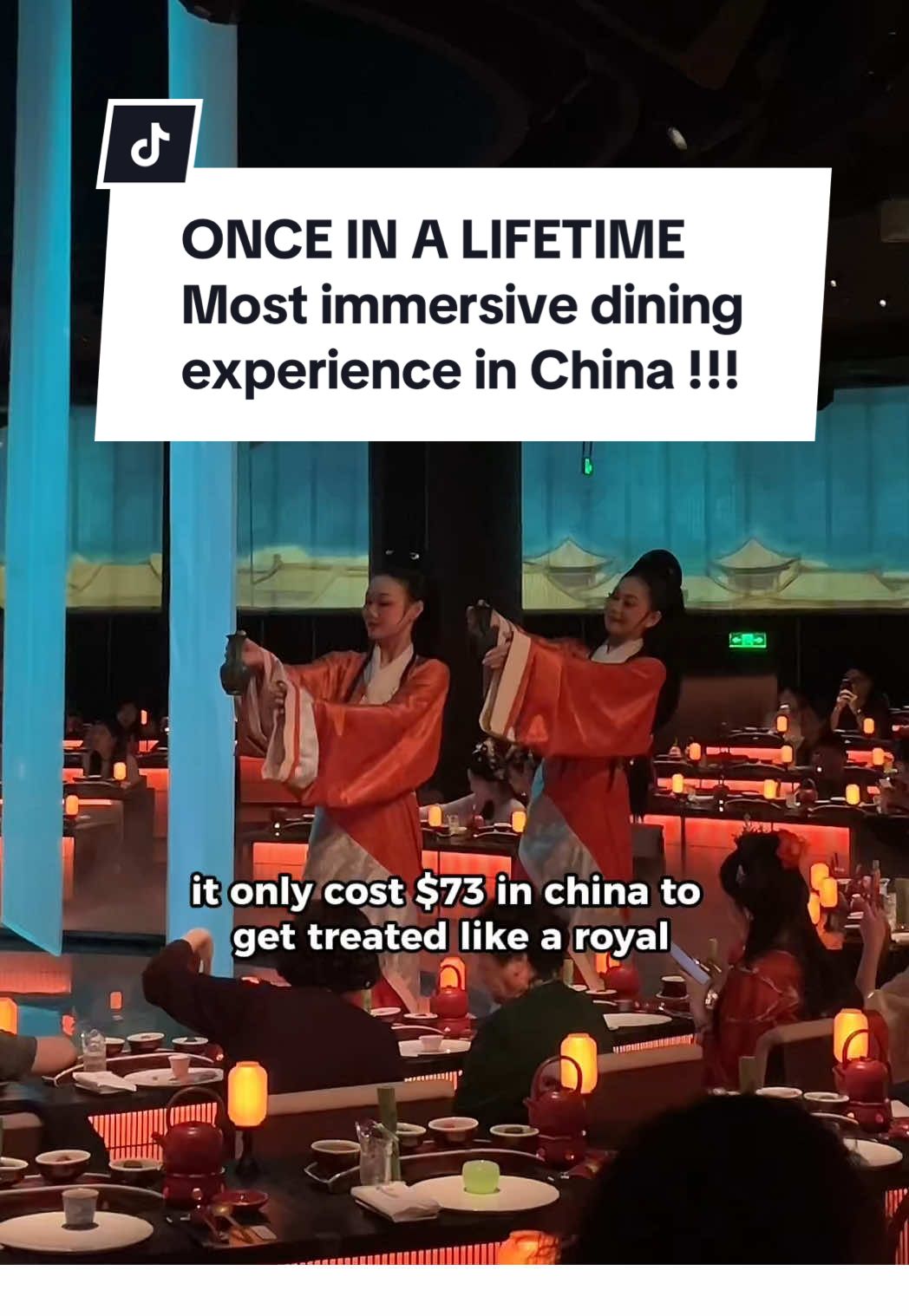 paid $73 + $36 (hair, makeup, outfit) in total !! SUPER WORTH  💯💯💯 #hangzhou #chinatravel #china #travel #banquet 