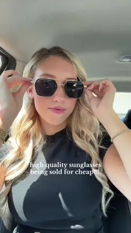 ONLY 6 bucks!!! feel so expensive!! #sunglasses #fashion #glasses #cheap 