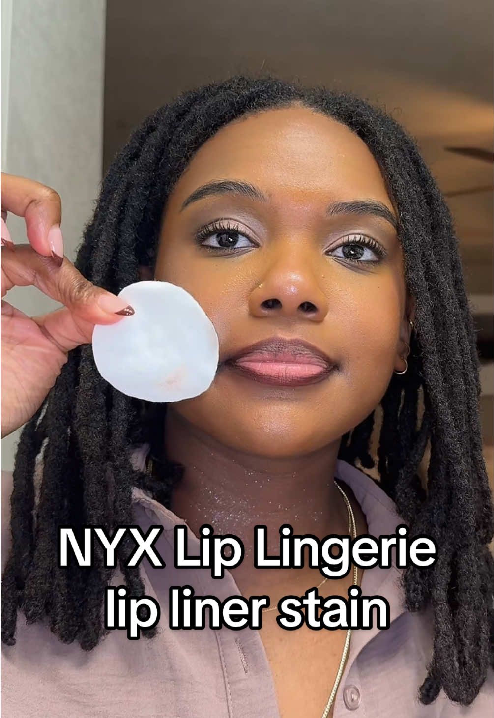 Shade: Up To No Good  Okay @NYX Professional Makeup did their big one with this lip liner stain!!! ✨😍 #liplinerstain #brownlipliner #nyxcosmeticspartner #nyxlipliner #liplinerhack 
