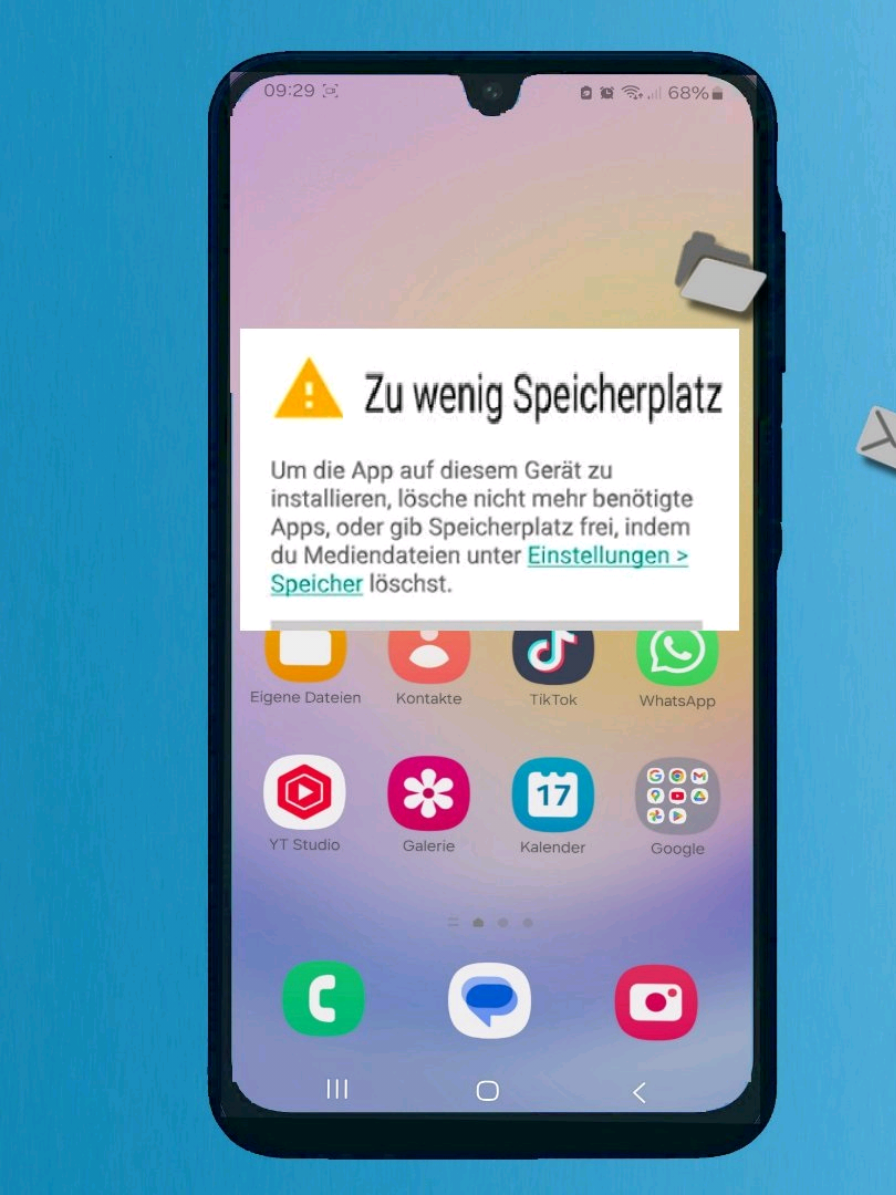 Unnötigen Datenmüll auf dem Handy finden und löschen! #androidtips #smartphonetricks #techtok #smartphone #tippsundtricks 