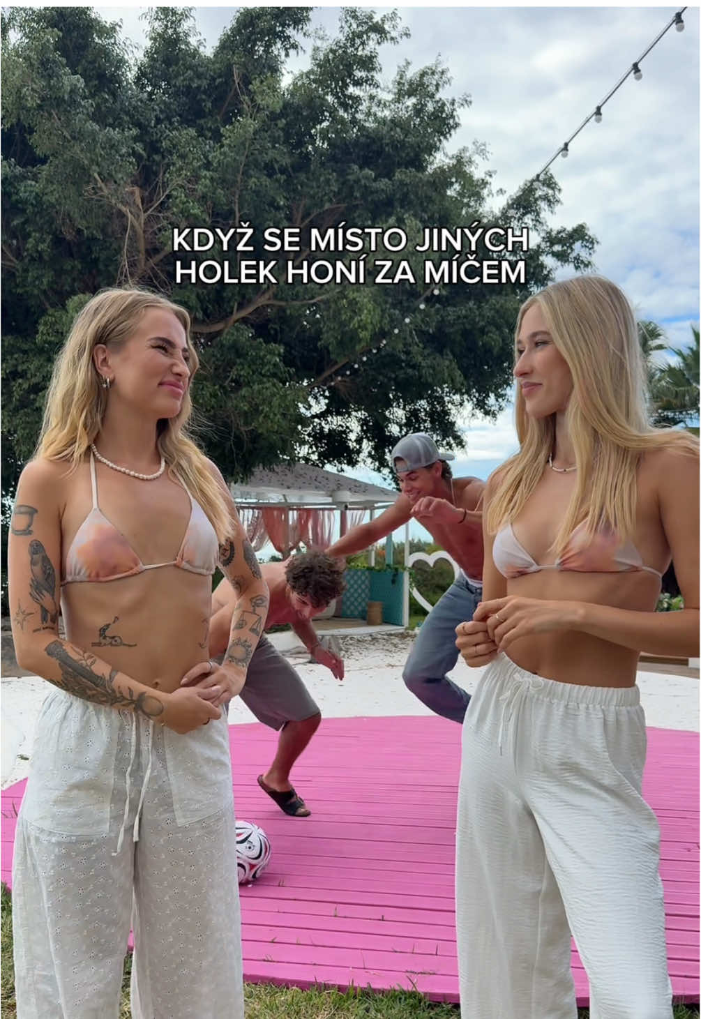 Otázka zní, vydrží jim to i v CASA AMOR? 🧐  #loveislandcs #LoveIsland #oneplaycz #voyo 