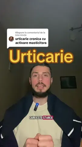 Ca răspuns pentru @Lica Licuța  #urticaria #pielea #dermatita #psoriazis #psihosomatica 