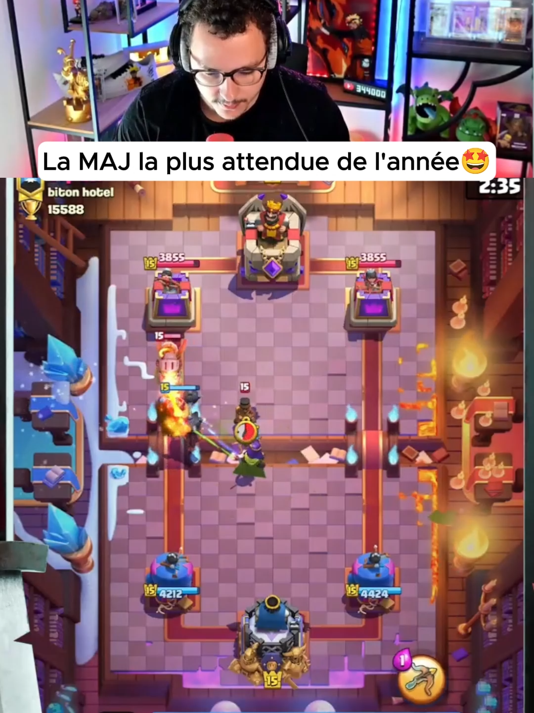 Je découvre la nouvelle MAJ ! #clashroyale#ouahleouff #clashroyaledaily #supercell #clashtok