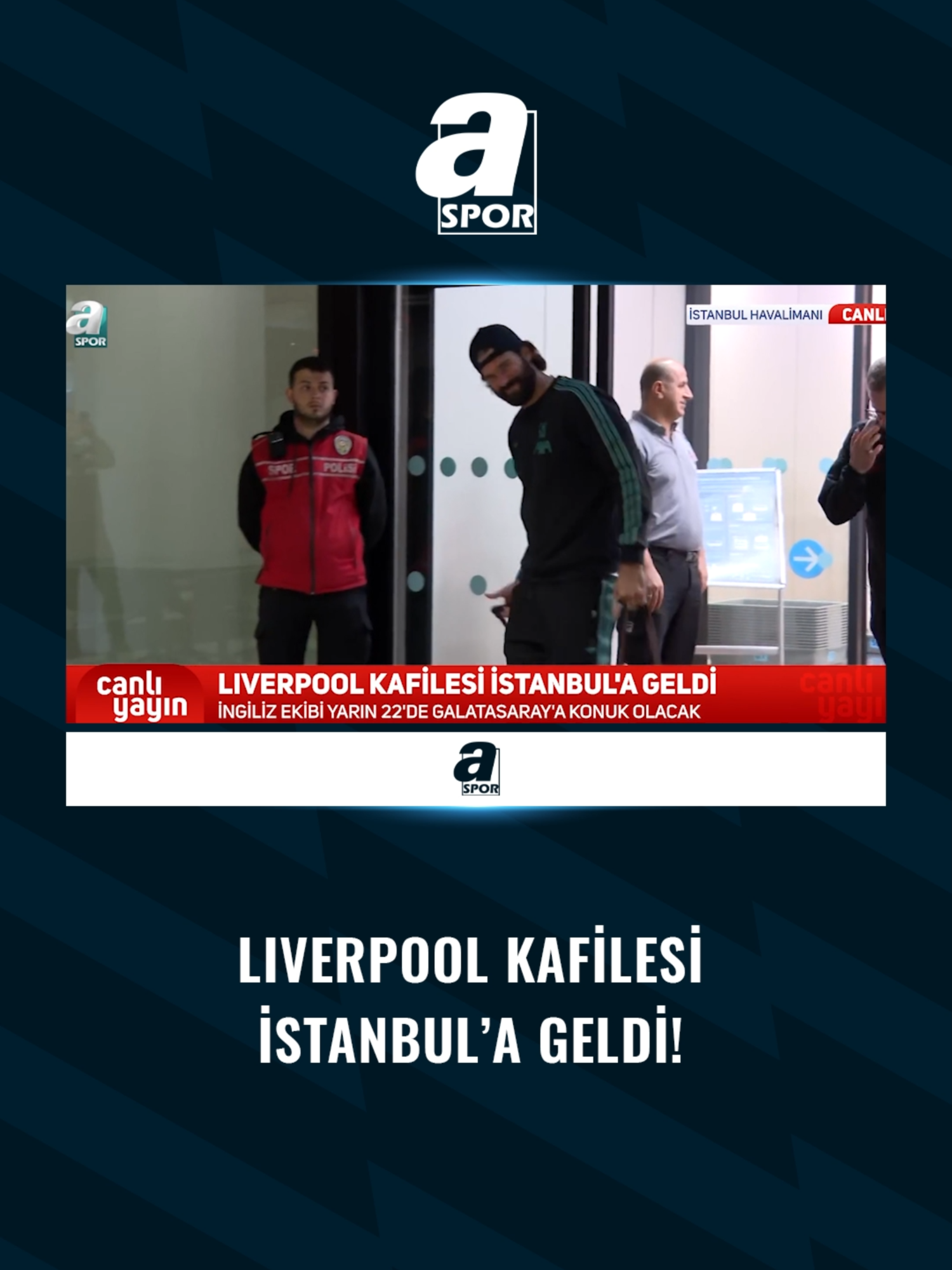 ✈️ #Liverpool kafilesi, temsilcimiz #Galatasaray ile oynayacağı #ŞampiyonlarLigi karşılaşması için #istanbul'a geldi! #Futbol #SporGünlükleri #ASpor #FutbolunKalbi #Spor