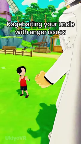 Ace rage baiting Garp lol #onepiece #luffy #ace #sabo #anime 